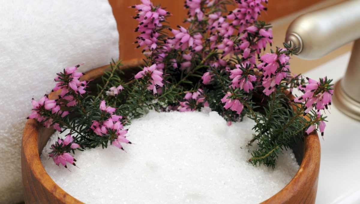 Relax with a hot Epsom salts bath | Chuckling Goat