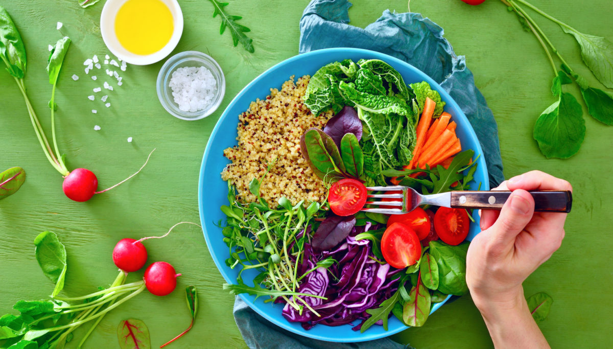 Gut Health Super Salad | Chuckling Goat