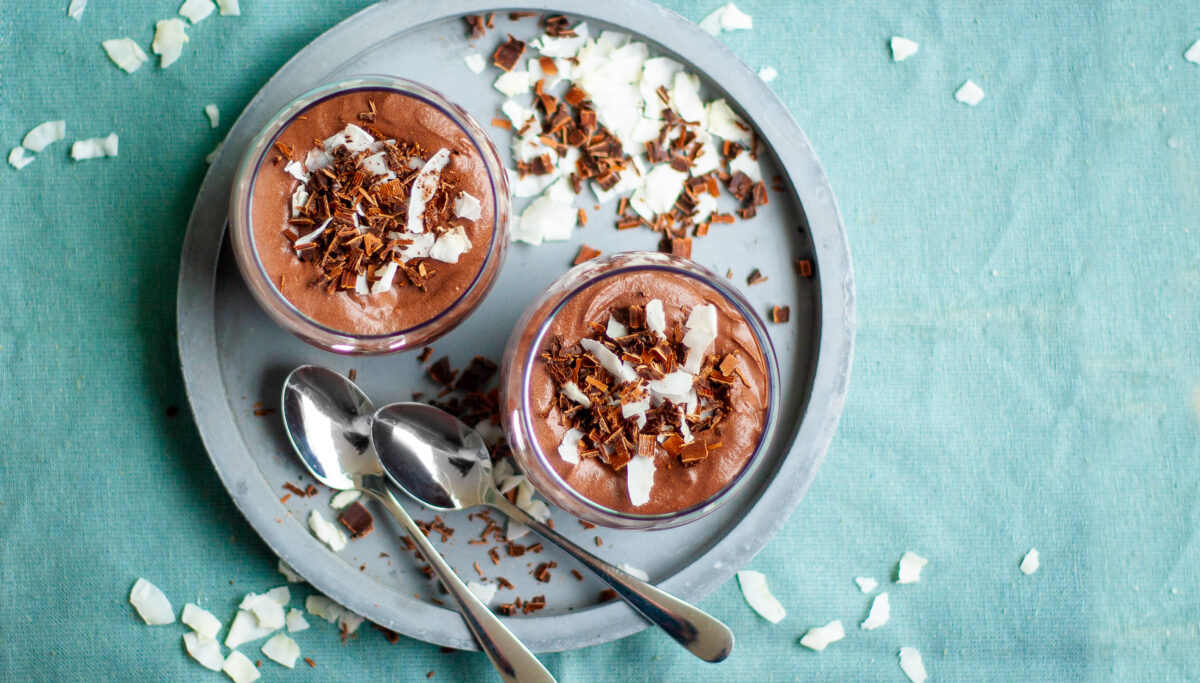 Gut-healthy chocolate mousse | Chuckling Goat