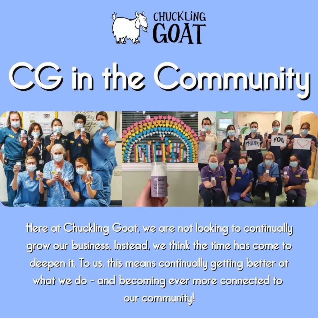 Chuckling Goat's Community Contributions | Chuckling Goat