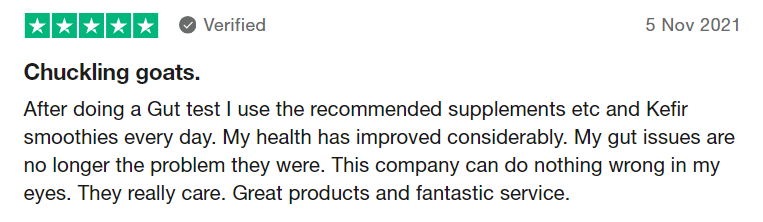 What do our customers have to say about the CG Microbiome Test? | Chuckling Goat