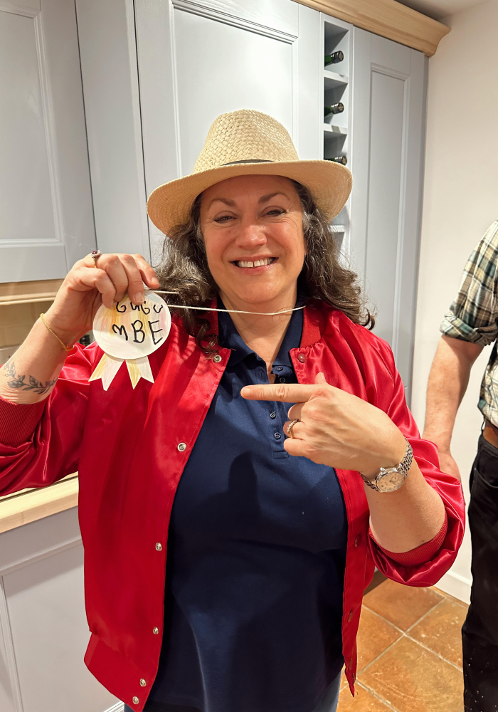 CG newsflash! Founder awarded MBE | Chuckling Goat