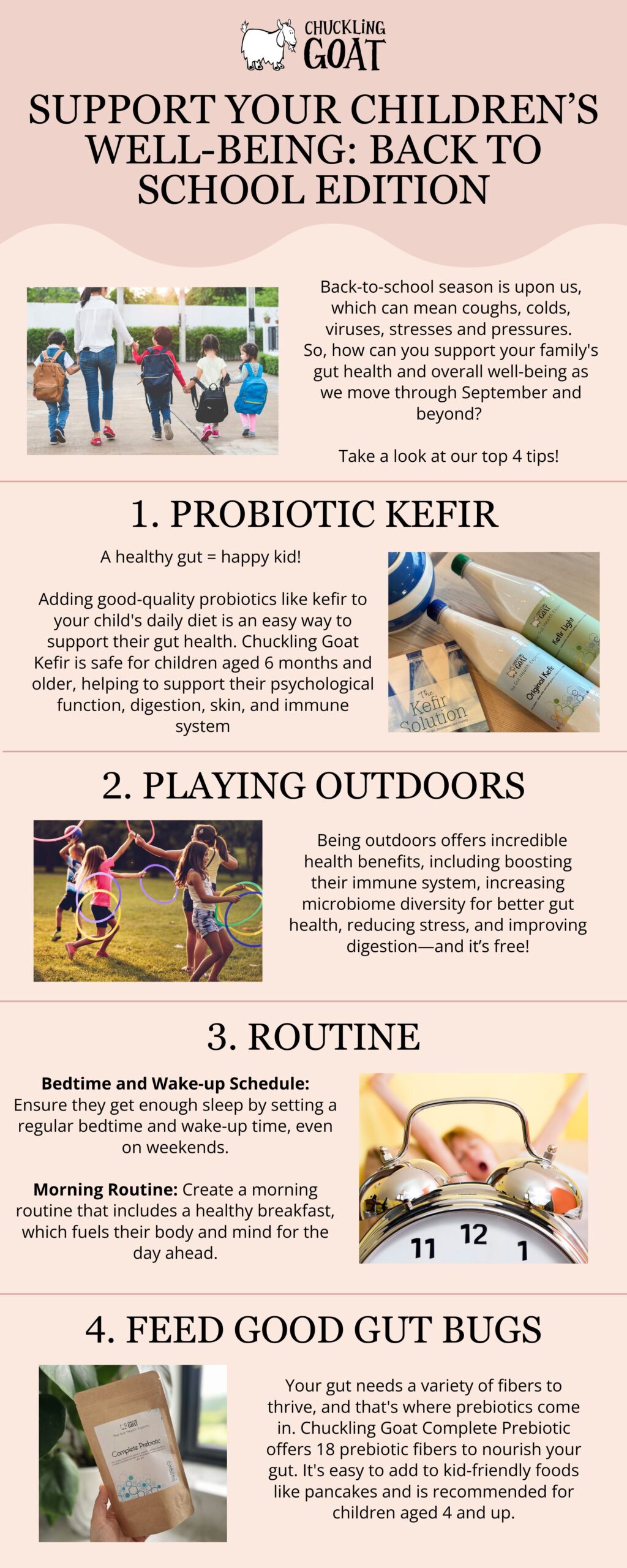 Support your children's well-being: back-to-school edition | Chuckling Goat