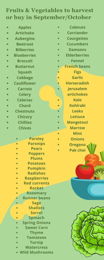 Eat seasonally this autumn🍂 | Chuckling Goat