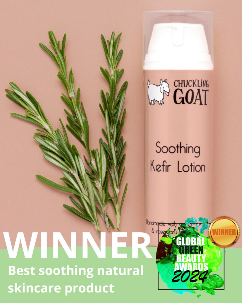 Guess what - we won a Gold Medal for our Soothing Lotion!!! | Chuckling Goat